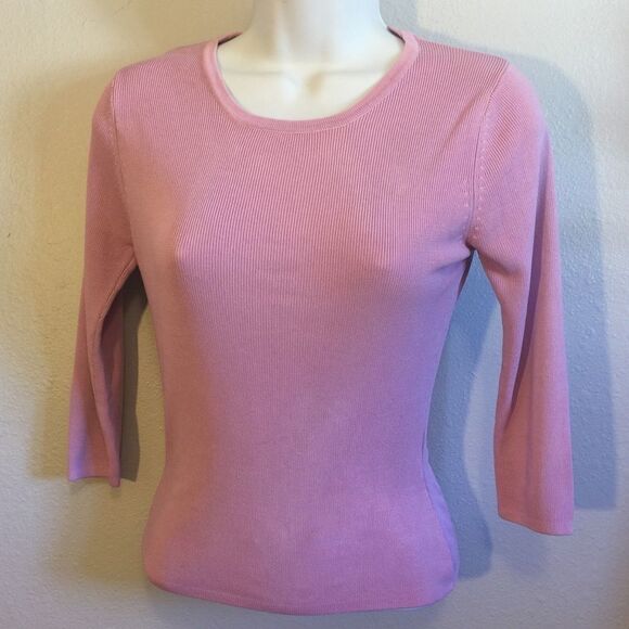 Separated Petite by Epic Mauve 3/4 Sleeve Small - Picture 1 of 4